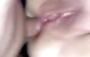 Watered pussy sniffing fuck