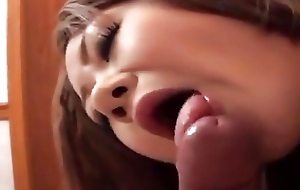 Horny J-Milf Megu Gives Head In perpetuity Increased by Spits Out Cum There Performance Thither Pov