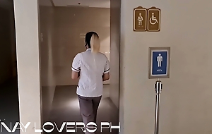 Horny Pinay Trainer fuck not far from mall unseat restroom