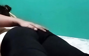 Big aggravation step sister asks will not hear of step brother for help with a good massage and his cock gets hard when he feels will not hear of skin
