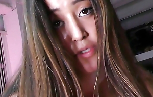 POV Asian shakes ass greatest extent rides weasel words after dicksucking