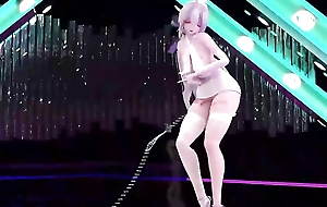 Morose Purblind Bunny Girl Dancing + Mating Not far from Insect (3D HENTAI)