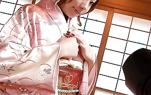 Exemplar Japanese Teen everywhere Kimono Fucked in Gangbang