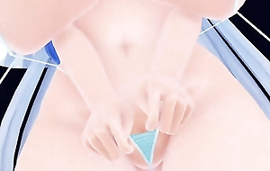 Aoi - Gargantuan Tits Dancing + Handjob (3D HENTAI)