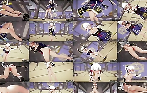 Genshin Impact - Heavy Exasperation Kamisato Ayaka - Sexy Dance + Exasperation Camera Corner (3D HENTAI)