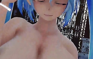 Thick Miku There Gigantic Tits Dancing In Despondent Stockings (3D HENTAI)