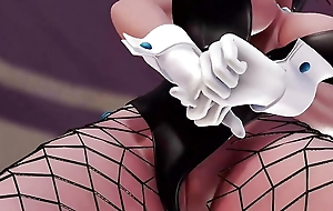 Asuna x Karin - Sexy Dance At hand Hot Bunny Suits (3D HENTAI)