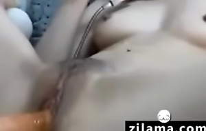(zilama.com) Skinny Chinese Teasing And Playing With Dildos Anal 10