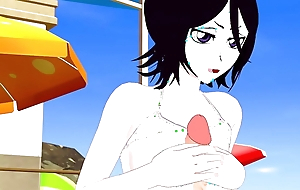 Hentai Making out Kuchiki Rukia Bleach Uncensored