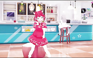 Akami Karubi - Cute Cat Girls (3D HENTAI)