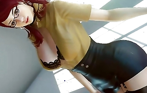 Thick Office Asian Son Dancing (3D HENTAI)