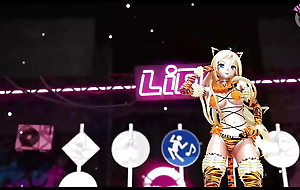 Off colour Sign - Hot Girl in Furry Sexy Equip Dancing