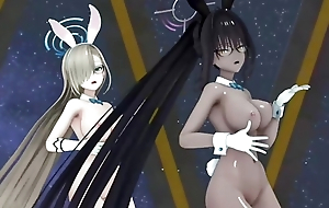 Two Sexy Bunny Girls - Hot Dance (3D HENTAI)