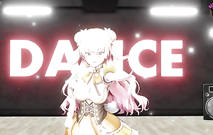 Cute Teen Dancing More Pink Dress (3D Hentai)