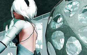 2B In Sexy Short Dress Sexy Dancing and Puristic Undressing