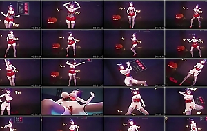Seele - Sexy Unplanned Unfocused Hot Dance together with Gradual Undressing
