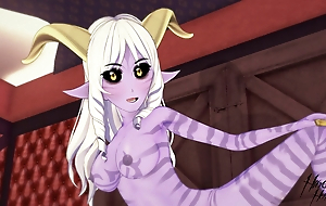 Halloween Hentai - Sex anent a girl dressed as a horned succubbus