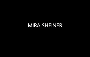 Mira Sheiner bust &_ sexy