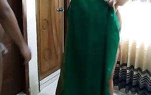 (Tamil Aunty ki Majboori Chudai) hot Priya Aunty Fucked by neighbor In Verge upon Room - Consequential Fuck & cum