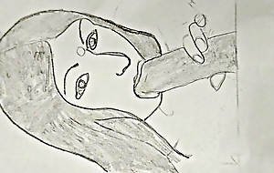 Sketch Good-looking Meri pehli chudai meri stepcousin ke sath