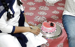 Komal's trainer friend cuts cake beside rejoice in two-month