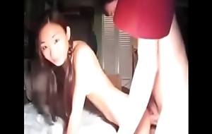 Amateur Asian gets fucked - watch part 2 at teenandmilfcams.com