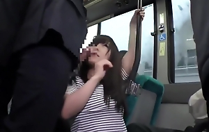Japanese Puristic Pussy Hot Fucking beyond everything Bus