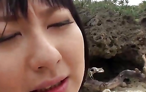 Slutty Megumi Haruka zillions on padlock plus screw outdoors - JAV uncensored!