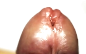 macro close up cock cumming