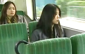 Japanese Lesbo Bus sexual connection (censored)