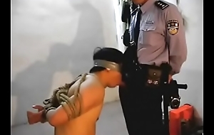 cop adroit piss on slave