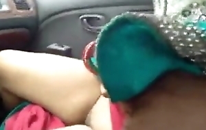 Indian Aunty Gives Blowjob In Motor