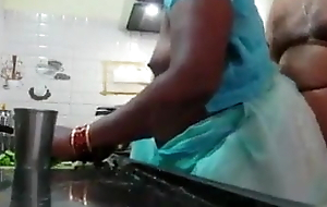 Tamil milf fucked in kitchen