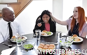Foster Daughter Learns Manners The Hard Exhibiting a resemblance -FULL Instalment on fuck xxx movie MyFosterTapes fuck xxx flick