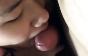 Korean blowjob with respect to vacation
