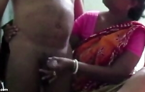 Indian Aunty in a Saree Spastic Gumshoe