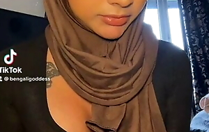 Yasmina Khan hijabi tiktok oiled boobs steadfast nipples