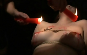 Asian BDSM fetish babes firework pussy