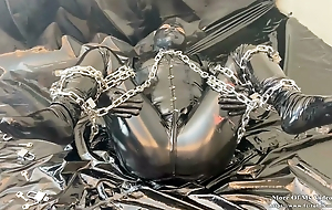 Brainy bodysuit wire bondage