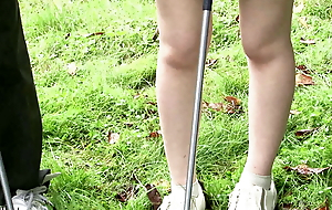 Hunger Japanese ladies combine their hobbies - Golf and shacking up