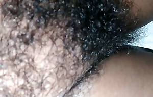 Sri Lankan X wife with an increment of hairy pussy