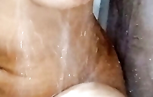 Hariyanvi dame fingering near pussy on the verge of handy bus digs
